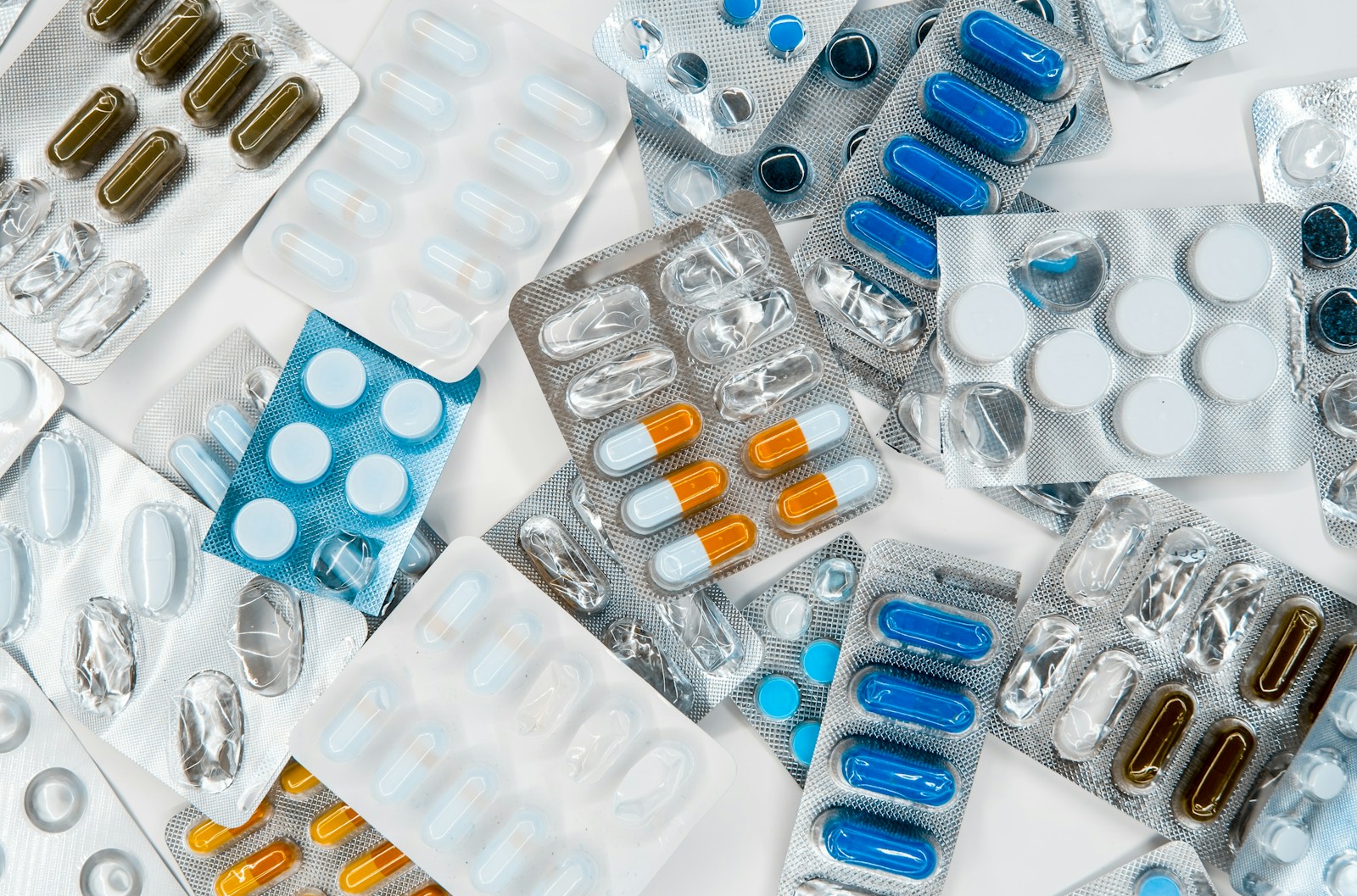 Modern pharmacy interior